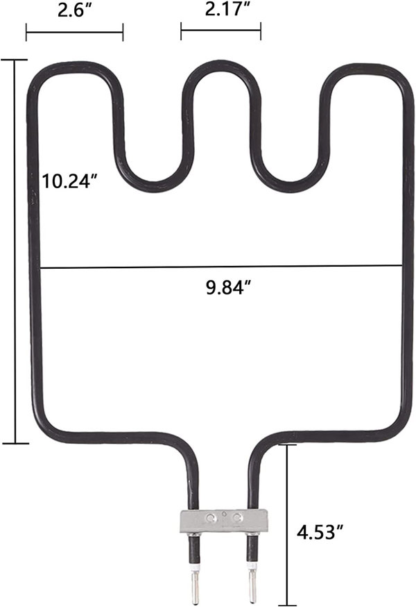 Electric smoker heating element hotsell with thermostat